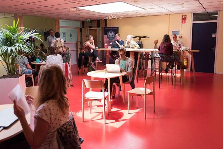Foto: Aula van de Vrijeschool Pabo aan Hogeschool Leiden