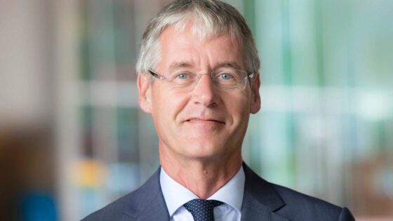 Er waren felicitaties van Arie Slob